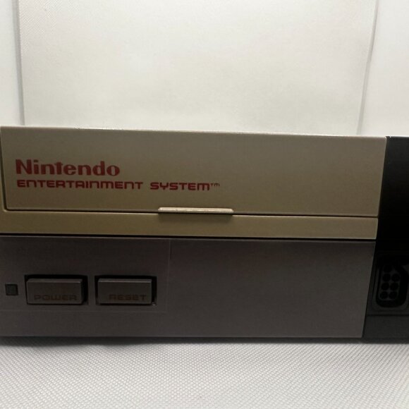 Original Nintendo NES Console-one controller NEW 72 pin installed VG - Picture 7 of 7